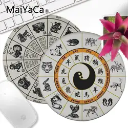 MaiYaCa новый дизайн знаки китайского зодиака индивидуальные ноутбук игровой коврик для мыши DIY дизайн узор компьютер игровой коврик для мыши