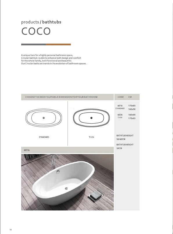 CUPC сертификат отдельно стоящая акриловая ванна сделанная из акрила + ABS