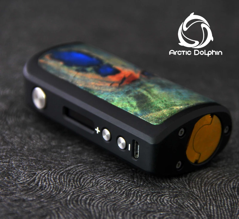 Arctic Dolphin Adonis 80 Вт коробка мод темп контроль OLED белый экран ADT-80 TC электронная сигарета vape мод пара