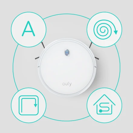 Eufy BoostIQ RoboVac 11S тонкий, 1300Pa сильный всасывающий, супер тихий, самозаряжающийся робот-пылесос, твердый пол и ковер среднего ворса