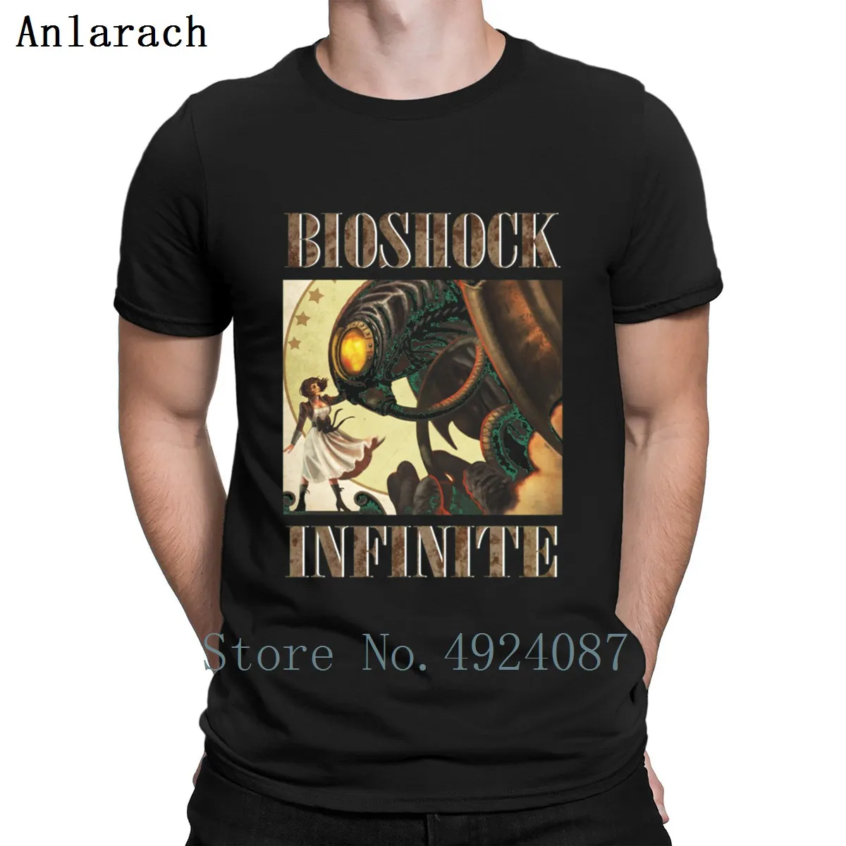 Футболка Bioshock Infinite Cool Bird высокого качества новинка Мужская Уличная одежда