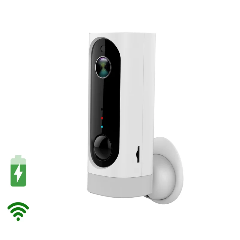  Wireless Security Camera Rechargeable Battery Powered Surveillance SystemWiFi IP HD CCTV Video Hous