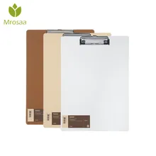 A4 Размер PP папка для файлов в буфере стационарная доска жесткая доска держатель для планшета бумага письменная пластина зажим отчет офисные принадлежности