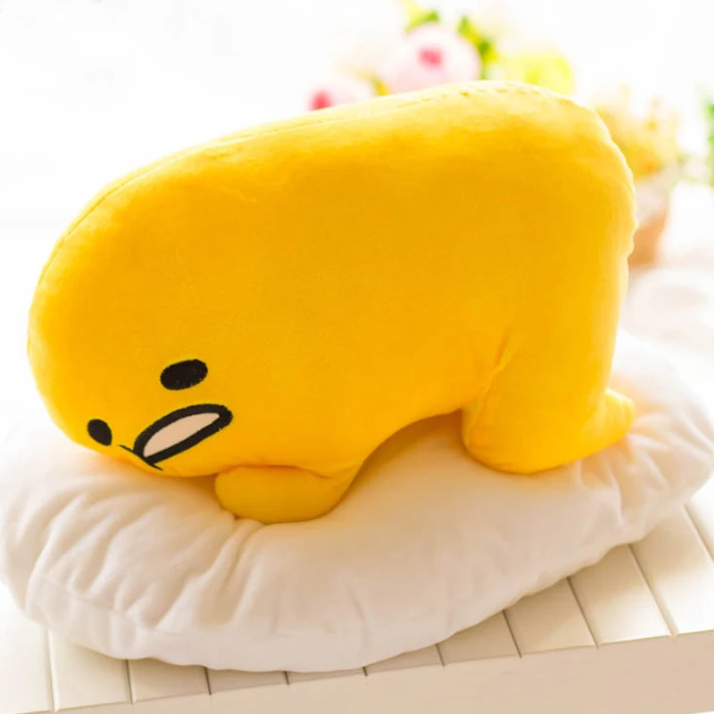 40*30 см Gudetama ленивое яйцо jun плюшевая игрушка яйцо желток брат большая подушка ленивые шары Мягкая кукла для детей друг подарок