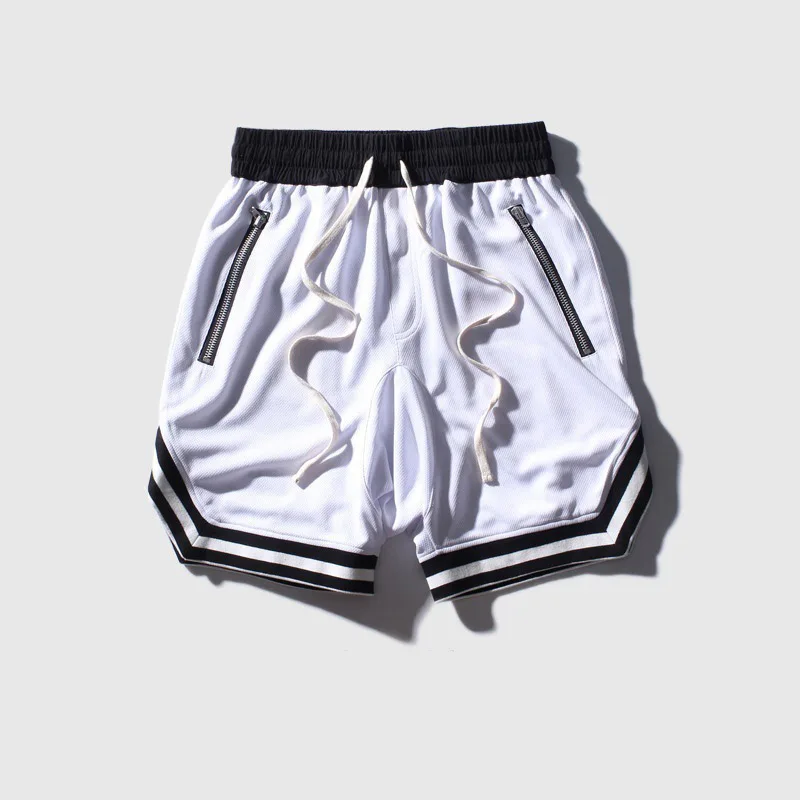 Для Мужчин's Повседневное баскетбол хип-хоп спортивные шорты эластичные штаны для бега на шнуровке мужской моды карман на молнии шорты