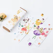 30 шт./кор. юбка для девочек мультфильм закладки kawaii Детские Канцелярские Jack школьной papelaria подарки для детей