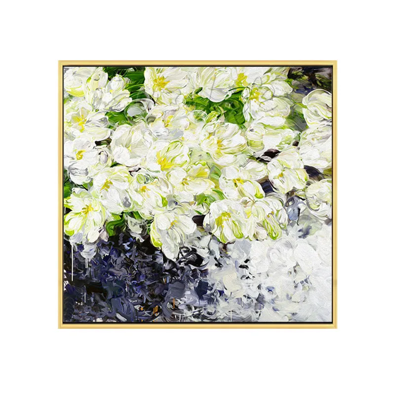 

Hand Painted Oil Painting Flower Canvas wall art canvas Pictures for living room home decor cuadros decoracion 7