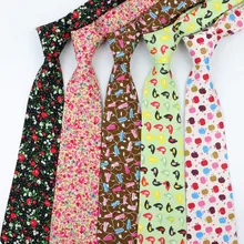 Новые модные мужские Галстуки хлопок галстук печать классический галстук для мужчин бизнес случайные Desinger мужские галстуки