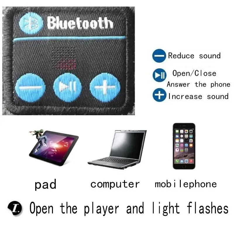 Теплая шапка с Bluetooth мягким и умным микрофоном Беспроводная музыкальная