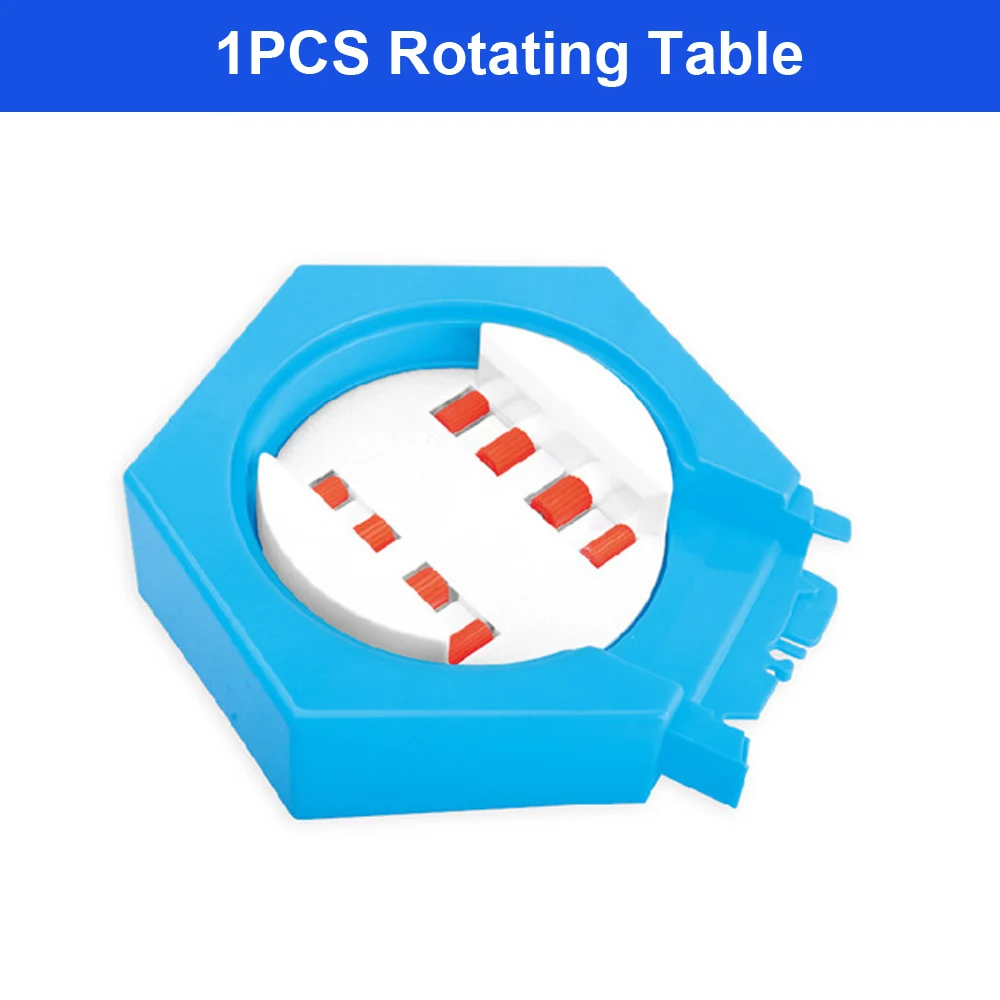 5,5 см DIY гоночный трек игрушка универсальные аксессуары для волшебной дорожки обучающая вагонка игрушка для трека для детей Подарки - Цвет: 1pc rotating table