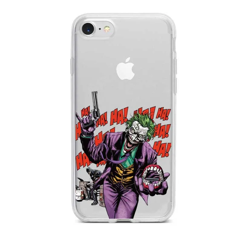 Cavalo Unicornio комиксы DC, Marvel Deadpool супергерой Suave Силиконовый ТПУ чехол для телефона для iPhone 11 11Pro 11ProMax X XR XS Max 8 8Plus 7Plus 6s 6Plus - Цвет: TPU