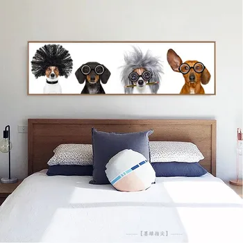 

Artist Hand-painted High Quality Large Canvas Animal Oil Painting on Canvas Kinds of Modern Funny Animal for bed room a02