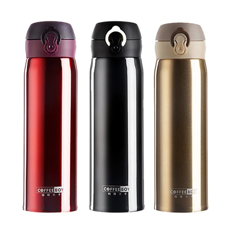 thermos bottle for tea 500ml Women 304 strainless steel Vacuum Flasks