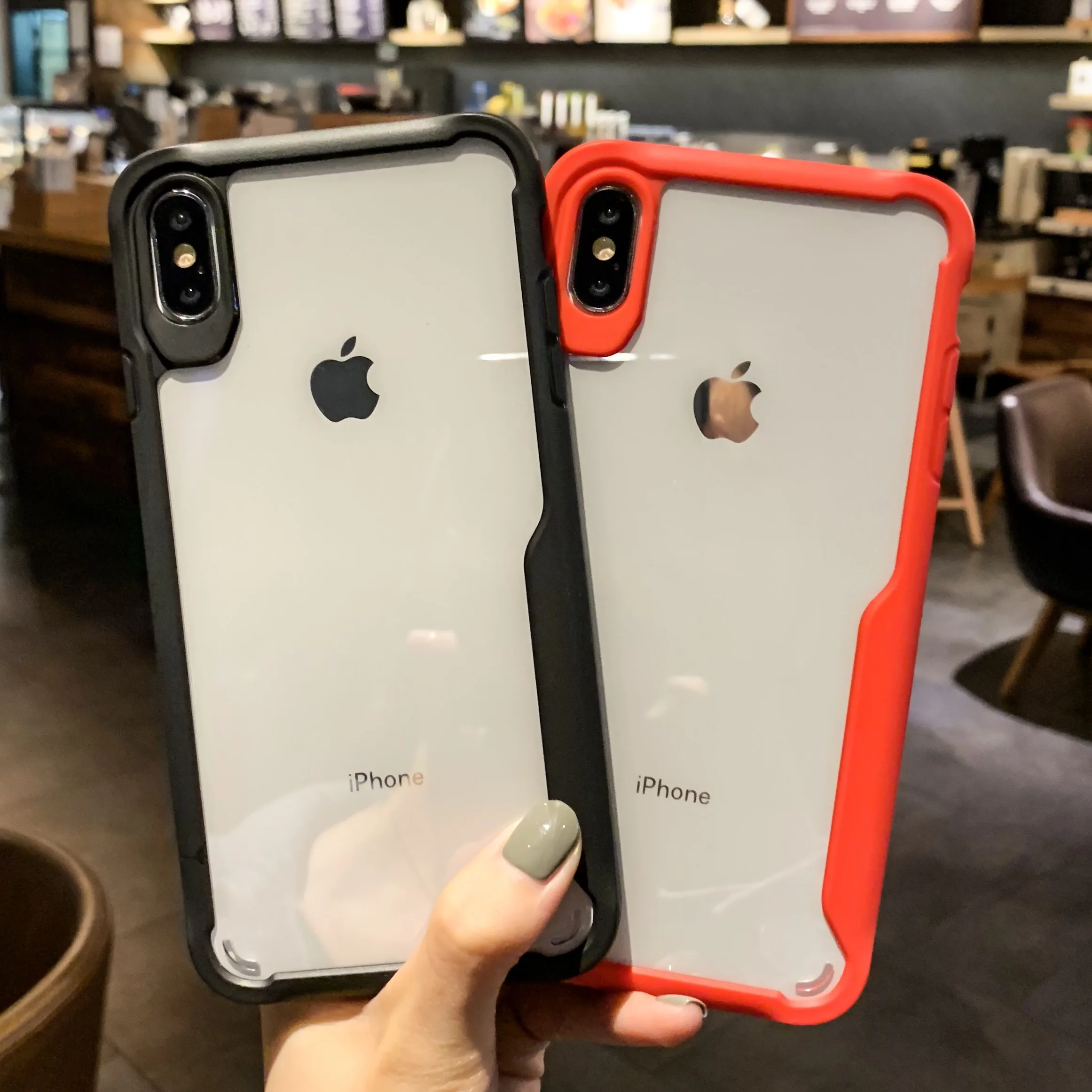 

PIXIU High Quality Shockproof Phone Case For iPhone X XS XR XS Max Soft TPU Cover For iPhone 8 7 Plus 8 7 6 6S Plus