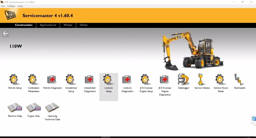 JCB servicemaster 4 v1.85.2 [] диагностический полный