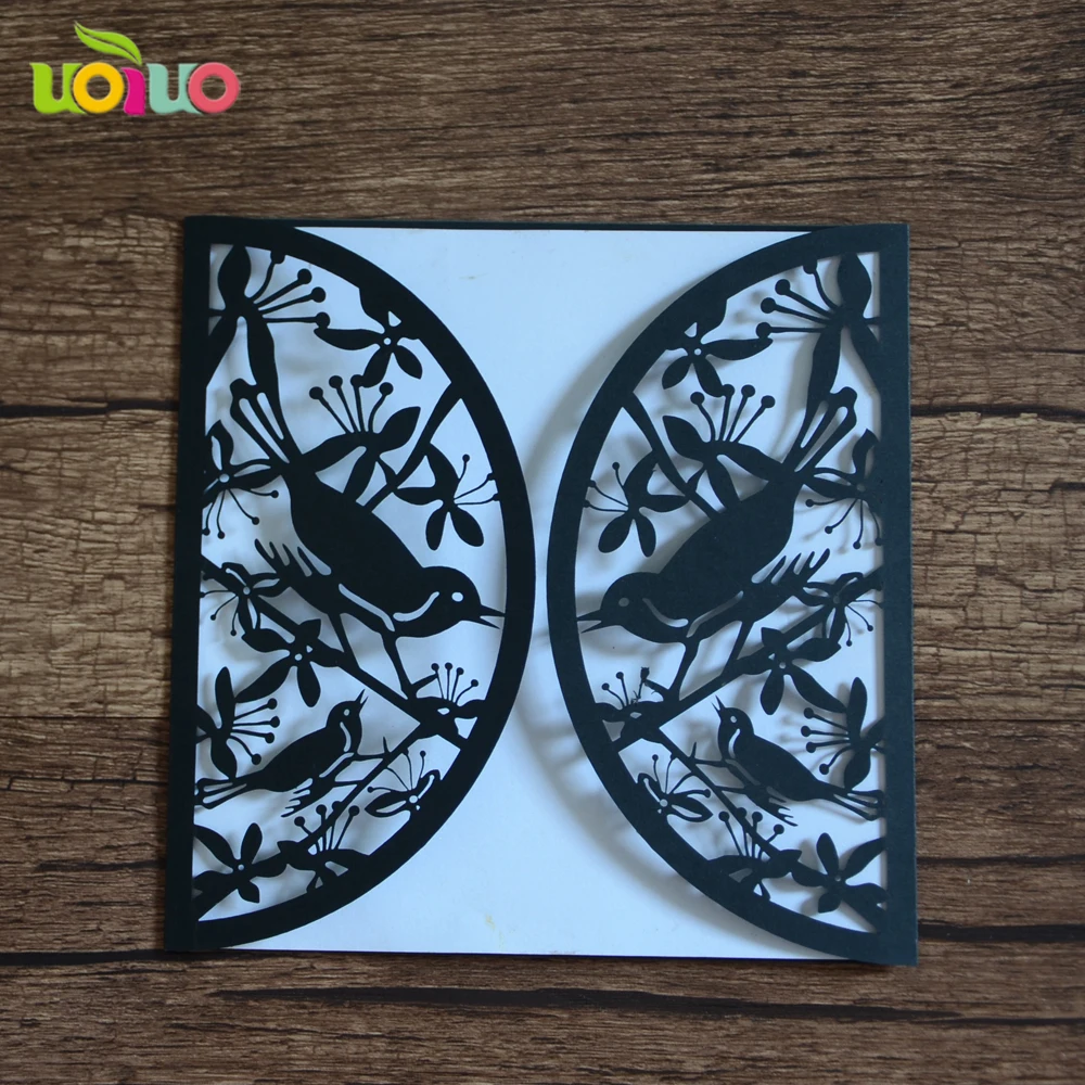 black love birds 10Pcs Sample Laser Cut Wedding Invitation Cards Customizalbe Envelopes &amp Inner Card Party Supplies | Дом и сад