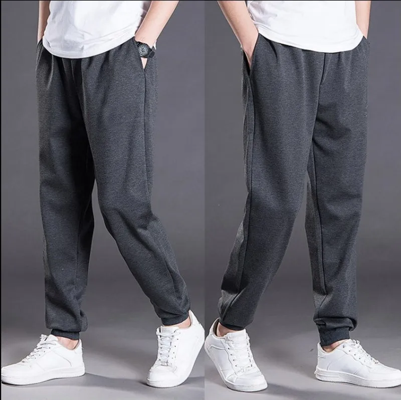 Размера плюс, L-5XL, 6xl, 46, мужские хип-хоп осенние очень большие мужские спортивные штаны, хлопковые брюки с принтом, эластичная резинка на талии