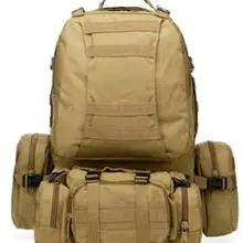 Тактический Открытый Рюкзак Спорт Восхождение Отдых Пеший Туризм в сочетании треккинг Молл путешествия Съемная Сумки Военная Униформа Охота рюкзак