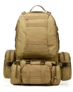 

Tactical Outdoor Backpack Sport Climbing Camping Hiking combined Trekking Molle Travel Detachable Bags Military Hunting Backpack