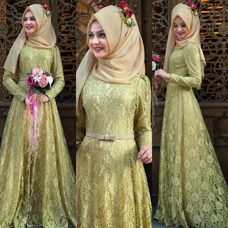 Online Buy Wholesale hijab evening dresses from China 