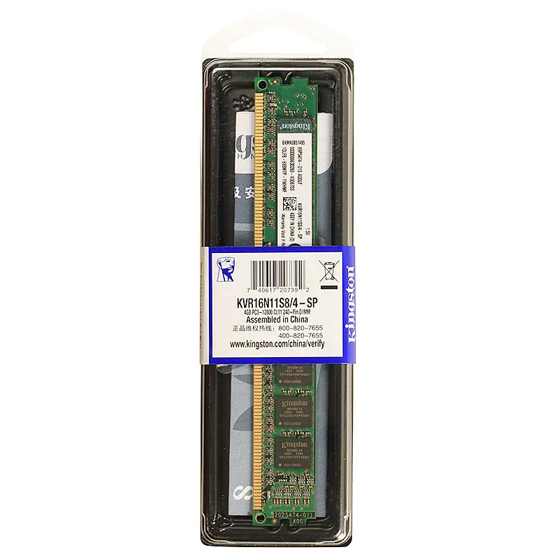 Kingston Intel DIMM материнская плата память 1600 МГц DDR3(PC3-12800) 240 Pin 2 ГБ 4 ГБ 8 ГБ Память ram для настольных ПК