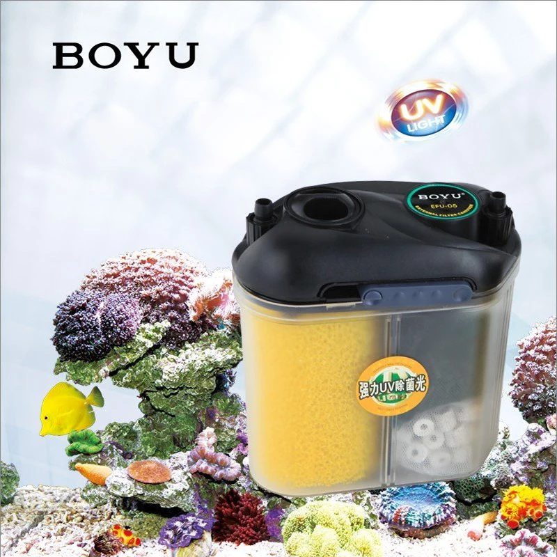 Buy 150L/h BOYU EFU 05 Compact Aquarium Canister