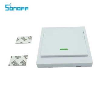 

Sonoff 1 Gang Touch Switch Remote controller ON/Off Light Switch With Stickers Single Channel Free Position Flexible