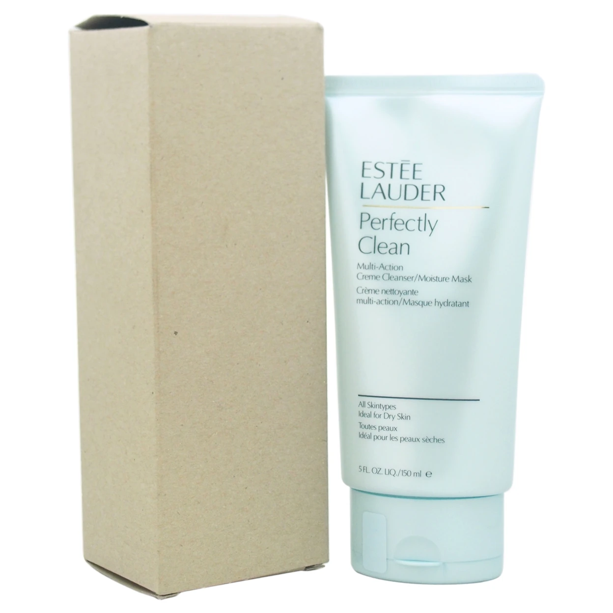 Perfectly Clean Multi-Action Creme Cleanser/Moisture Mask - All Skin Types by Estee Lauder for Unisex - 5 oz Cleanser