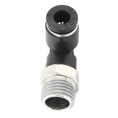 6mm Tube OD x 1/4PT Thread Elbow Connector Pneumatic Quick Fittings Joint | Обустройство дома