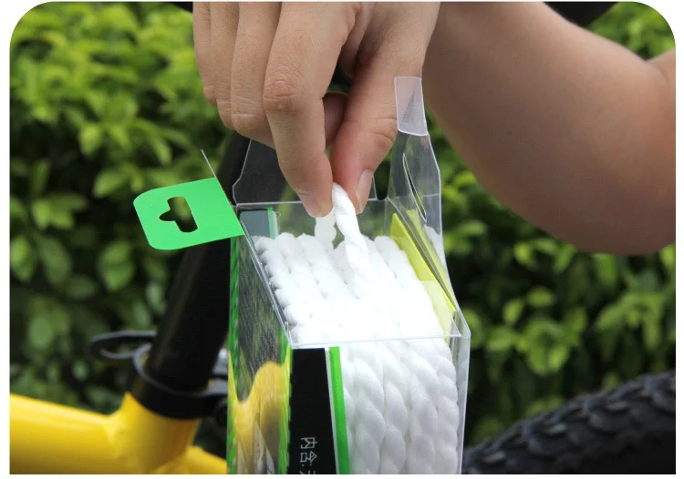 Best CYLION Bike Cleaner Tissue / Floss Line Cleaning Kit For Bike Portable Bicycle Cleaning Tools For Chain Flyweeel Bicycle Cleaner 4