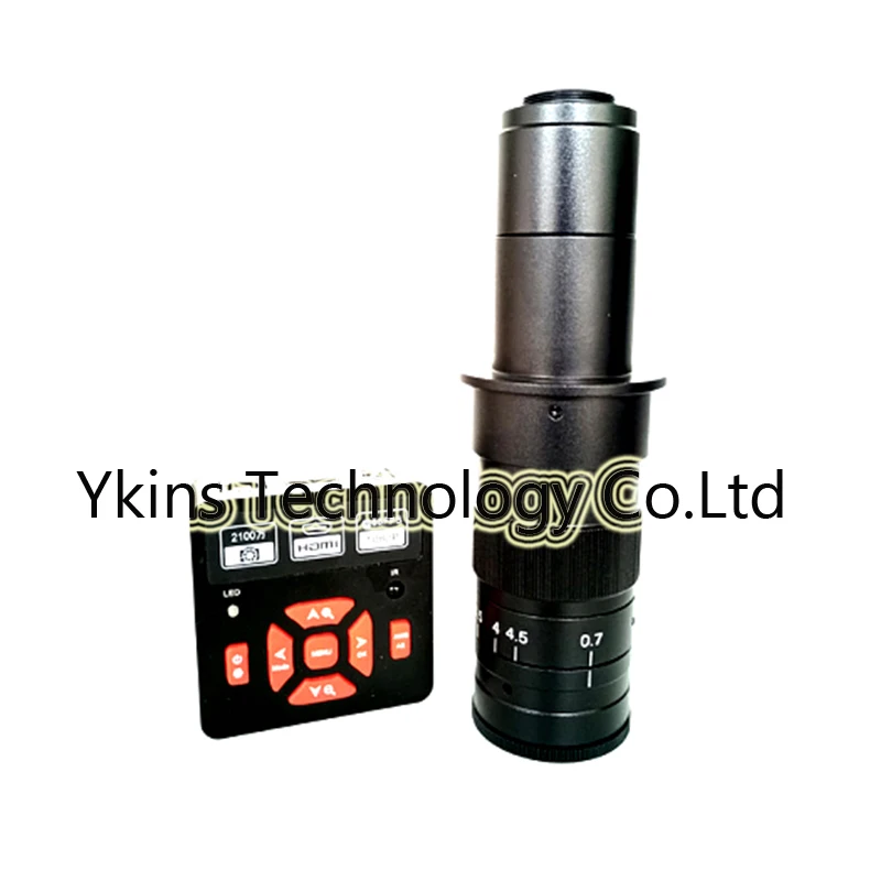 

Free Shipping New 1080P 21MP HDMI USB Infrared Remote Control Digital Microscope Camera 180X 300X C-Mount Lens Zoom PCB Repair
