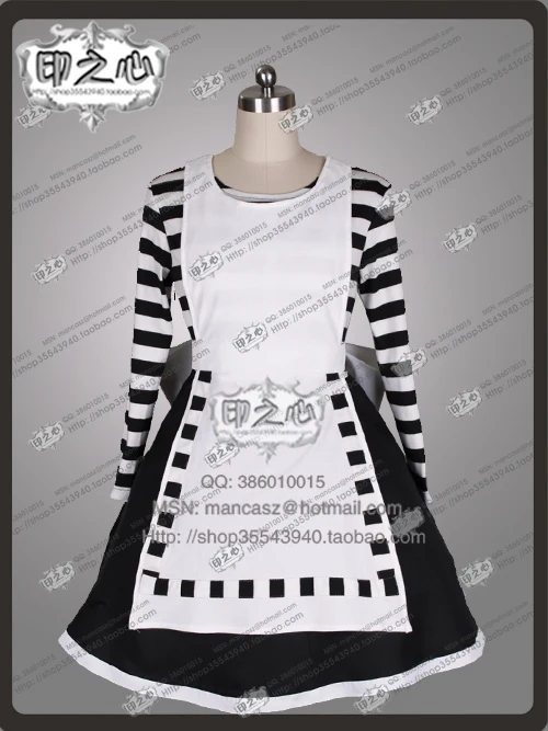 Costume Cosplay Alice Pazza Alice Su Misura Halloween