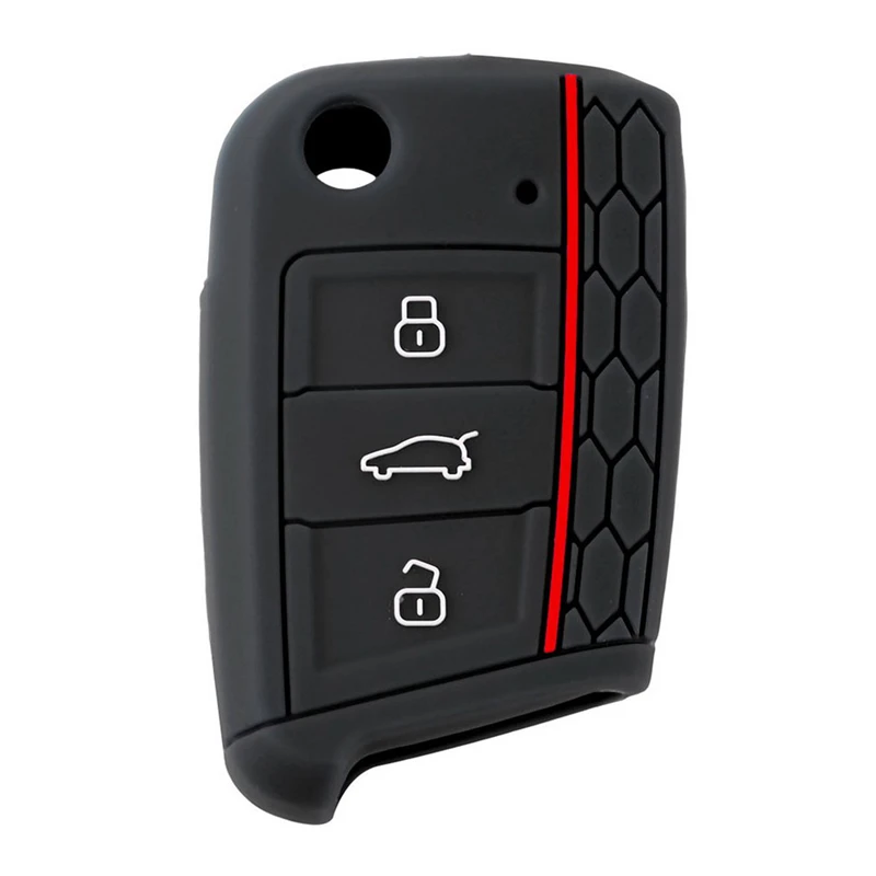 

Dropshipping Universal Durable Silicone Car Key Cover Case Flip Key Cap Remote Control For Volkswagen Golf 7 Nissan Xterra Hot