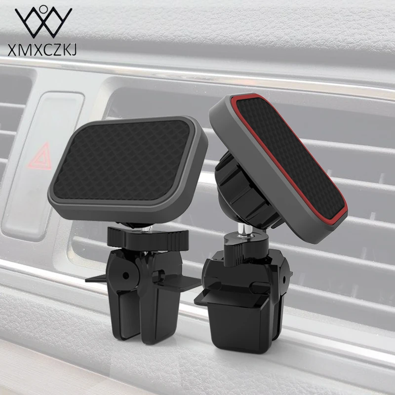 XMXCZKJ Magnetic Mobile Phone Holder Car Magnet Air Vent Mount Stand Accessories Smartphone Support For iPhone X Xiaomi in Car
