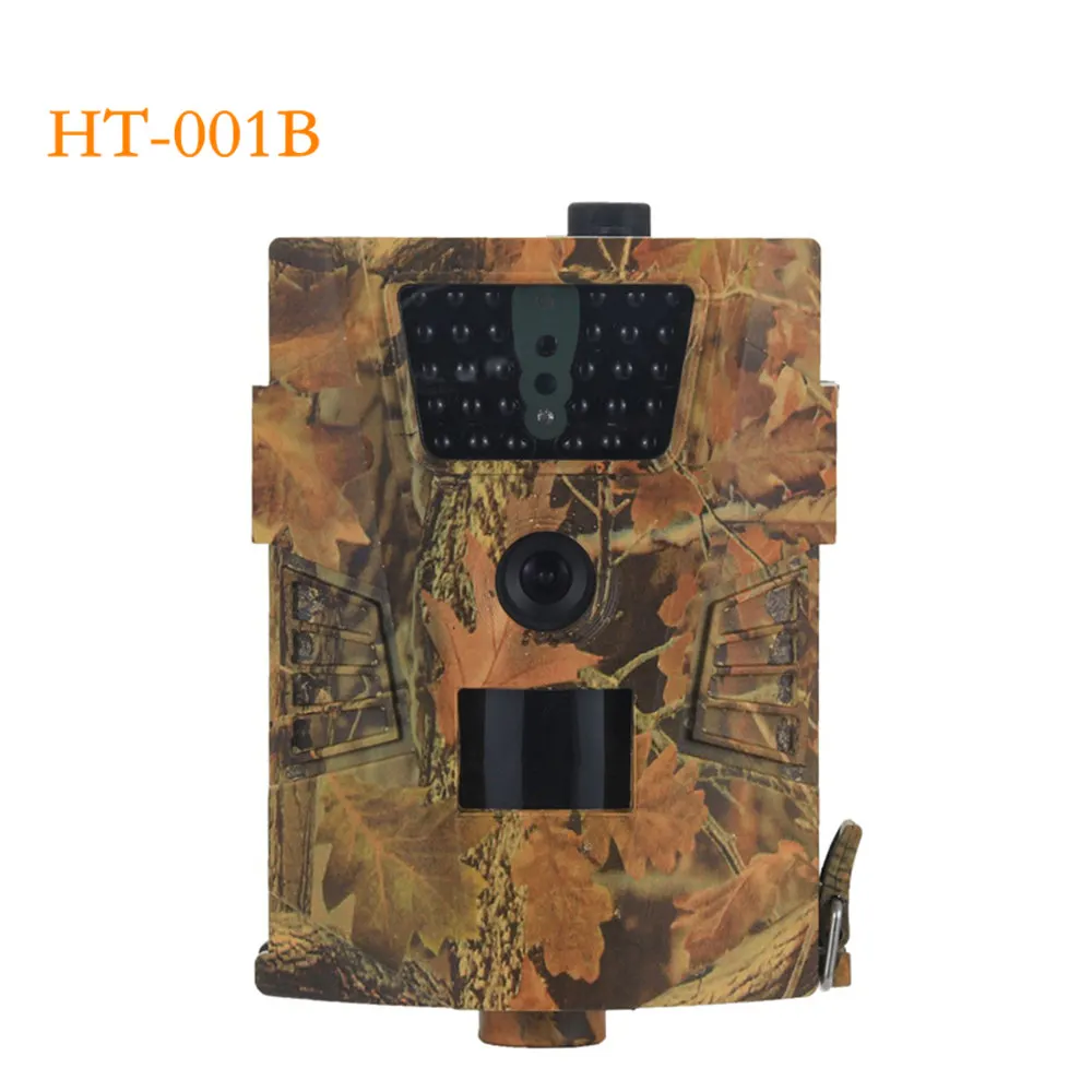 HT001B Trail camera 30 шт. Инфракрасные светодиоды Скаут Ночная охотничья камера 120 градусов PIR 12MP лес водонепроницаемые дикие ловушки для фотоаппаратов - Цвет: HT-001B