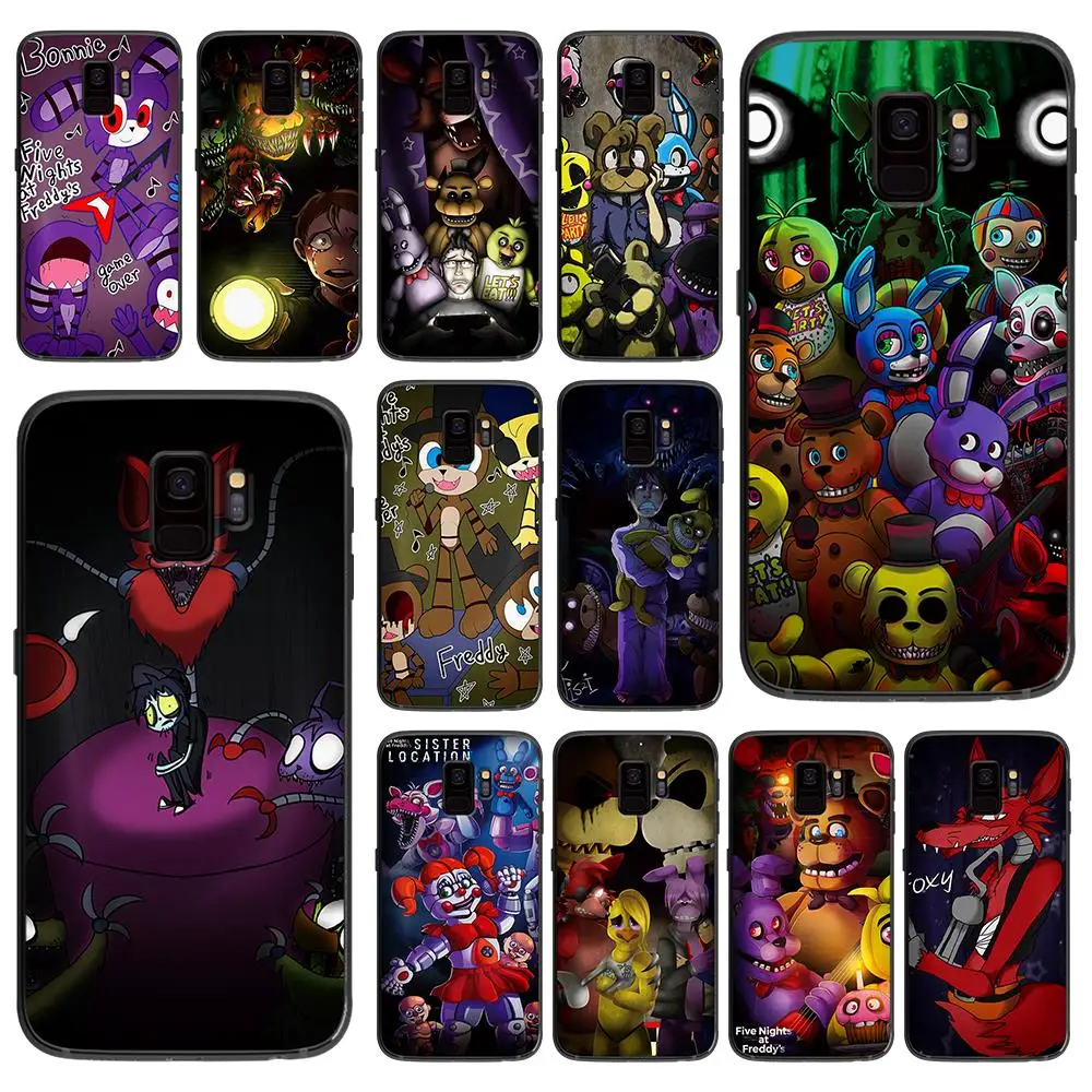 Чехол Five Nights At Freddy для samsung Galaxy A5 A6 A7 A8 A9 2017 Plus M10 M20 M30 силиконовый чехол