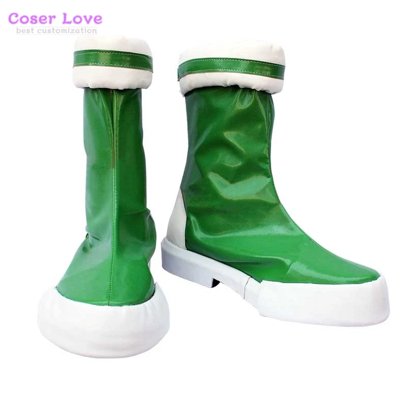 

Powerpuff Girls Z Powered Buttercup Cosplay Shoes Boots Halloween Christmas Shoes
