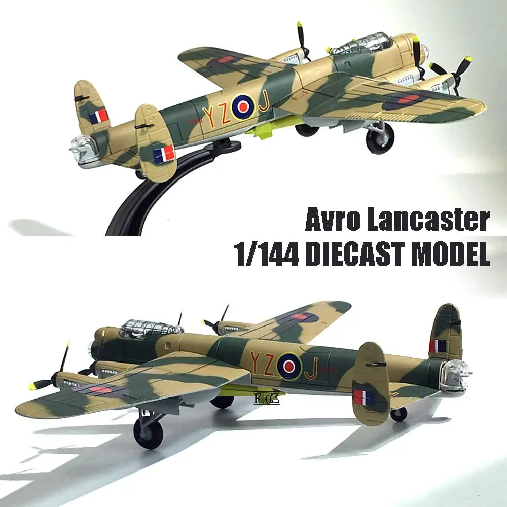 Второй мировой войны Avro Lancaster 1/144 литья под давлением модель самолета |