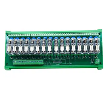 

16 channels 12V 16A OMRON Relay 12V Module driver board output amplifier board PLC board Omron relay board relay controller