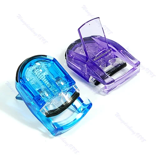 

2Pcs Mini Portable Curling Eyelash Eye Lashes Curler Manual Color Random
