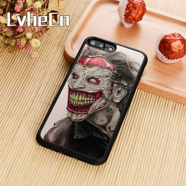 LvheCn Джокер жуткий страх искусства удивительный чехол для телефона iPhone 5 6 7 8 plus 11 pro