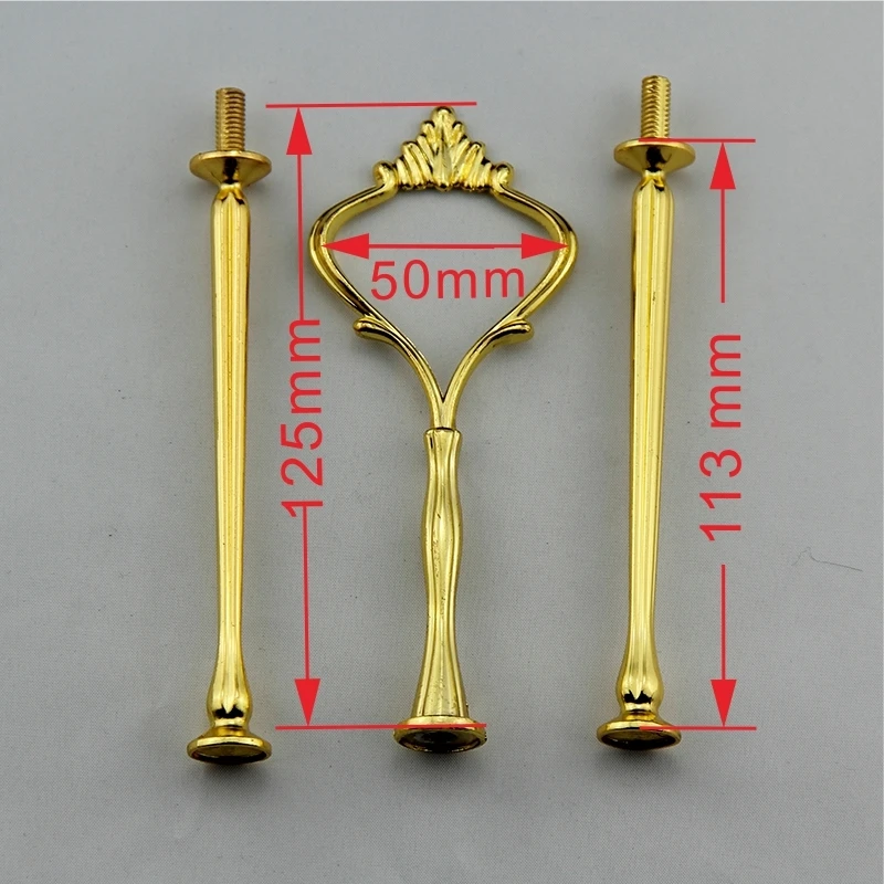 Home Appliance hot sale 3-tier Big Crown white style Cake Stands,Stand Fittings,Home Accessorries
