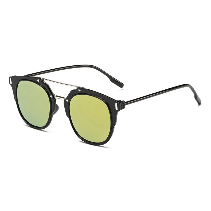 Модные новые роскошные Брендовые женские солнцезащитные очки Cateye, женские винтажные Ретро дизайнерские модные мужские ретро солнцезащитные очки для женщин - Цвет линз: CJ705 C6