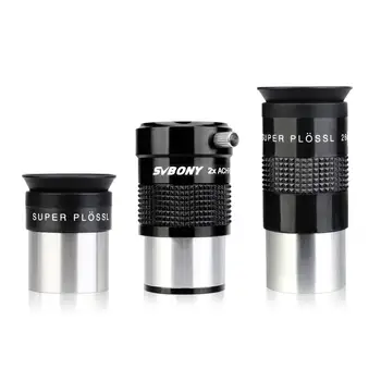 

SVBONY SV118 FMC 1.25“ Telescope Eyepiece Set (9.7mm 26mm Plossl Eyepiece) and 2X Multi-Coated Barlow Lens Telescope Accessory