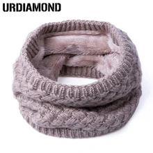 2017 New Fashion Winter Scarf For Women Men General Baby Scarf Thickened Wool Collar Scarves Boys Girls Neck Scarf Cotton Unisex