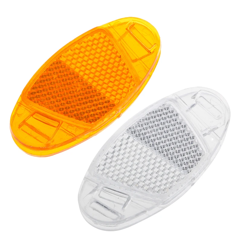 

1Pc Bicycle Spoke Reflector easy install Safety Warning Light Bike Wheel Rim Reflective Mount