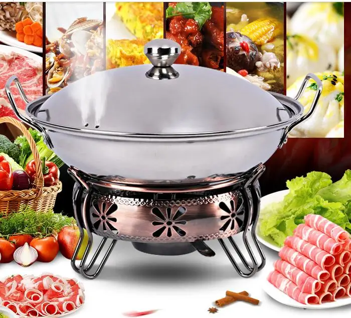 S M L 3colors hot pot hot pot stove hot pot set dry alcohol small Hot