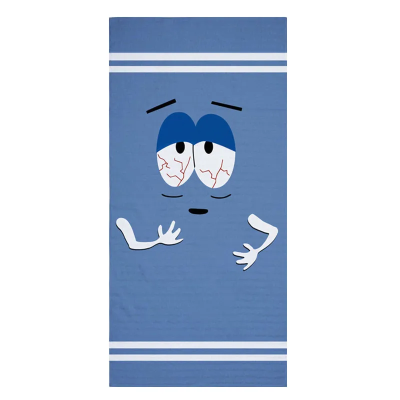 

Funny Cute Towelie Towel Customized Blue Towelie Microfiber BathTowel Face Beach Towel for Bathroom Pool 140x70 Cool Kid Gifts