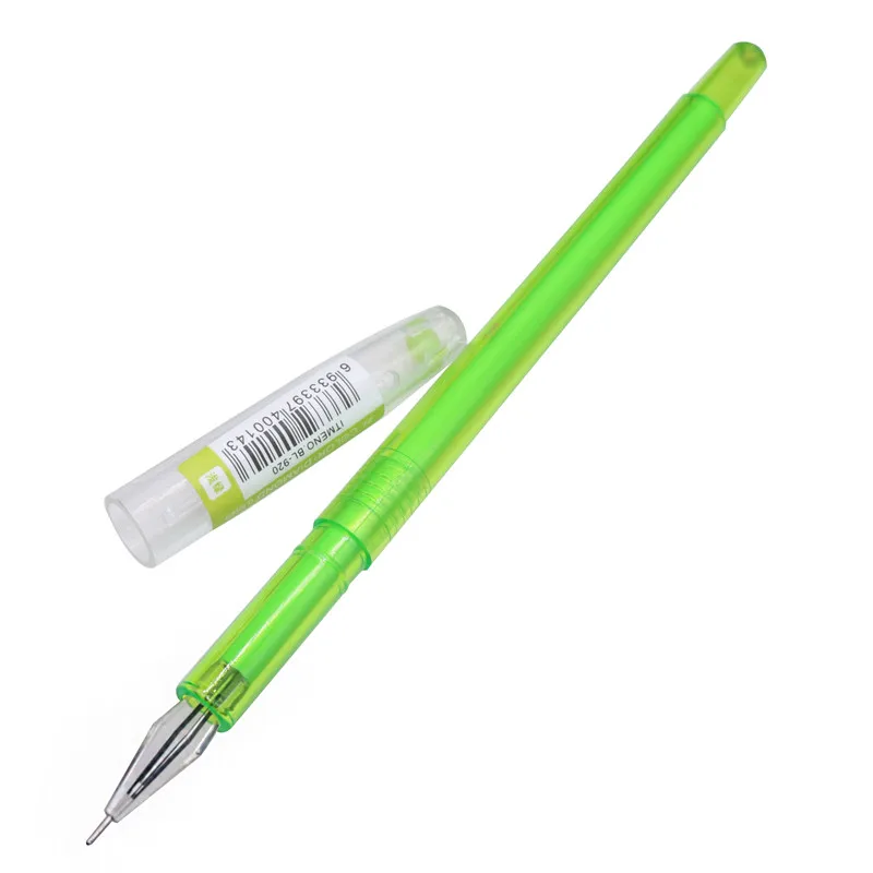1 шт Студенческая цветная гелевая ручка 0,5 мм Белый Цвет гелевая ручка кристальная ручка 12 цветов Студенческая офисная живопись водная цветная ручка чернила на водной основе