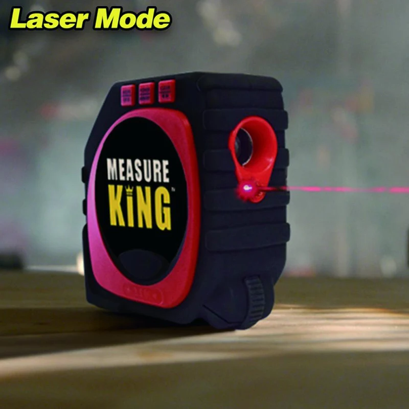 KALAIDUN Laser Rangefinder Digital Tape Multifunctional 3-in-1 Measuring Tool Laser Level Laser Range Finder LCD Digital Display3